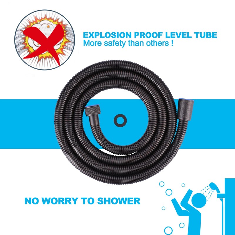 79 Inches Shower Hose Oil-Rubbed Bronze Finished, ALEASHA SUS 304