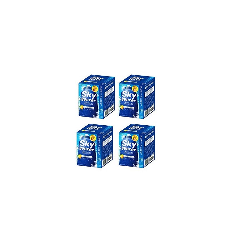 クラシエ　スカイウォーター　スポーツドリンクパウダー　1L用　グレープフルーツ味　(20g[1L用]×10袋)×4個セット