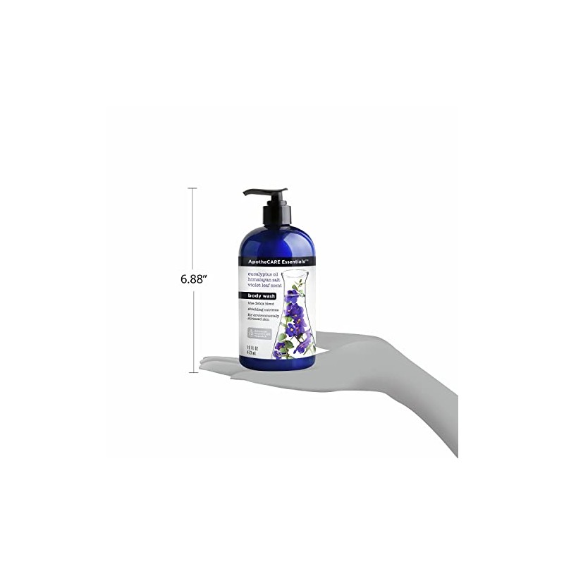 ApotheCARE Essentials The Detox Blend Body Wash Eucalyptus 16 oz