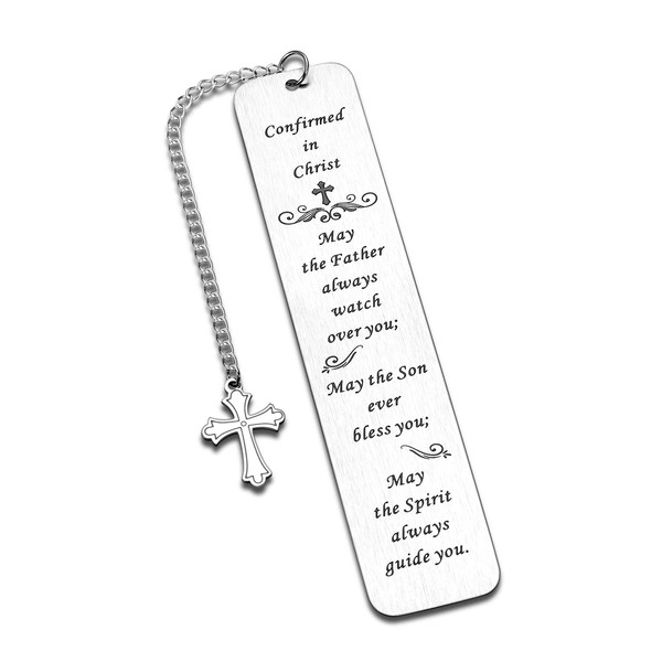 Confirmation Bookmark Gifts for Teen Boys Girls Christian Religious Baptism