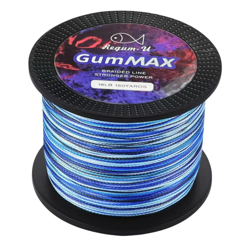 GumMAX 8X Stealth Braided Fishing Line 545 Yards / 10
