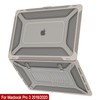 Punkcase for MacBook Pro 13" Case Hard Shell Cover |