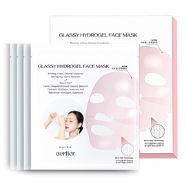 aurtier Deep Collagen Overnight Mask for Glass Skin, Hydrating Mask, Dewy Plump, Firming, Pore minimizer for face, Wrinkle Care, Moisturizer Korean Skin Care 4ea