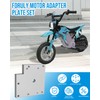 Foruly Motor Adapter Plate Set for RSF350 Models Razor Pocket