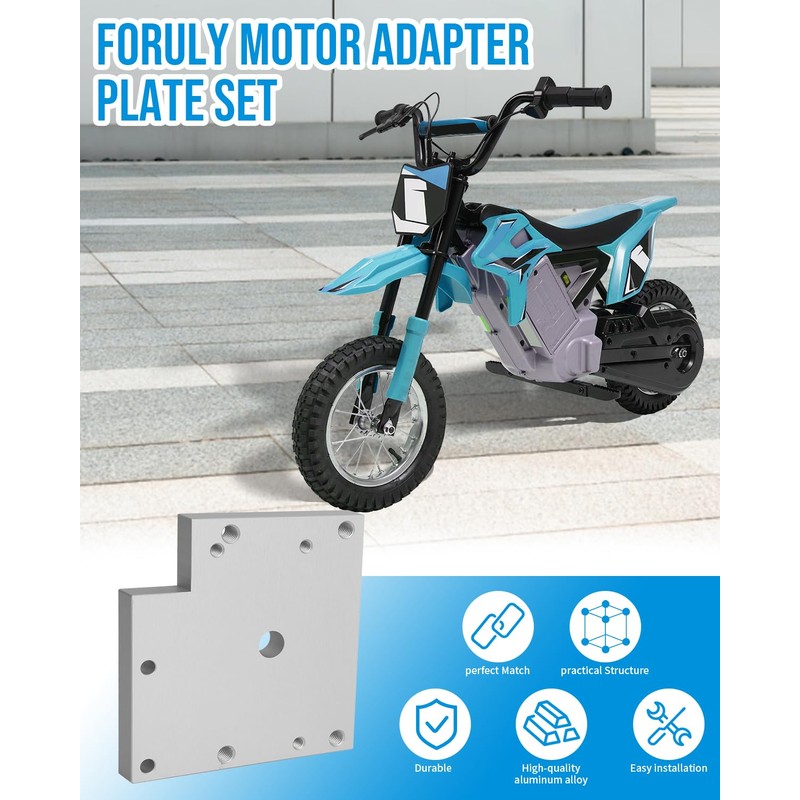 Foruly Motor Adapter Plate Set for RSF350 Models Razor Pocket