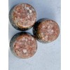  Red Calcite Single Crystal Small Tower Buster Orgone Generator
