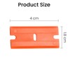GALAMAX 100 Pcs Plastic Blades for Scraper, Plastic Scraper Replacement