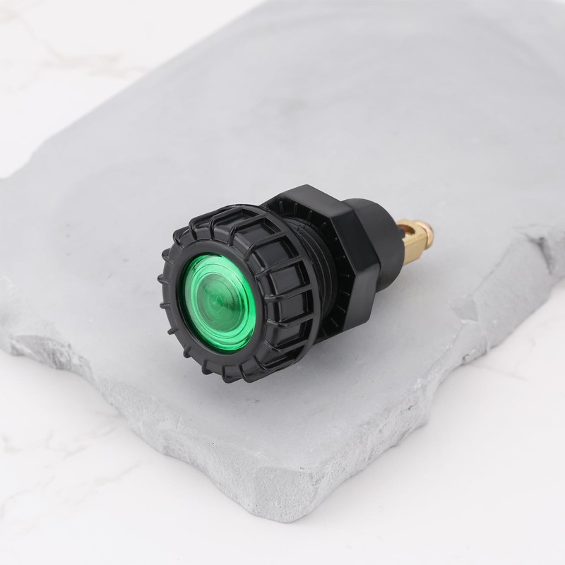 YINETTECH 4 Pcs Car Indicator Light Panel Indicator Light Ignition