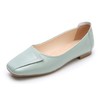 VenusCelia - Zapatos planos para mujer, Turquesa (Pale Turquoise), 8