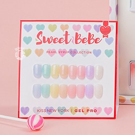 Kiss New York Sweet Bebe Pearl Syrup Gel 8-piece set / 키스뉴욕 스윗베베 펄시럽젤 8종 세트