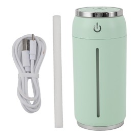 Mini Humidifier Compact Portable USB 7 Colors Light for Office Desk Bedroom Car Air Green