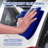 ROBOHOOK 2 Pcs Clay Towel, Effective Cleaning Reusable Clay Mitt