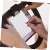 Outanaya 15pcs Golf Scorecard Golf Score Scorecards Organizer Club Range