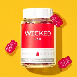 Ruby Gummy Bear Acabi Prebiotics Plant-based Vegan Gummies 4 Bottles / 루비구미베어 애사비 프리바이오틱스 식물성 비건구미 4병