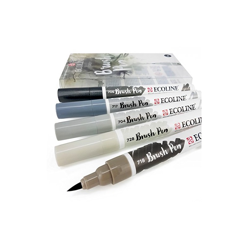 Ecoline Royal Talens Liquid Watercolour Drawing Painting Brush Pens -