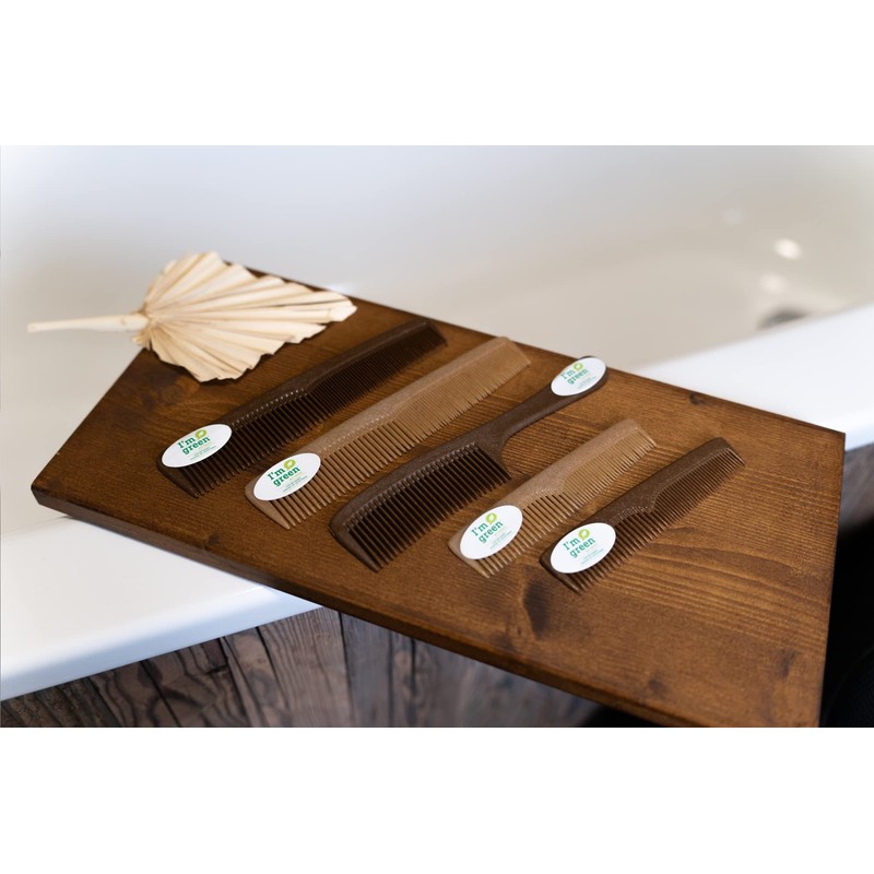 Chinchilla® Sugar Cane Handle Comb | Sustainable Handle Comb |
