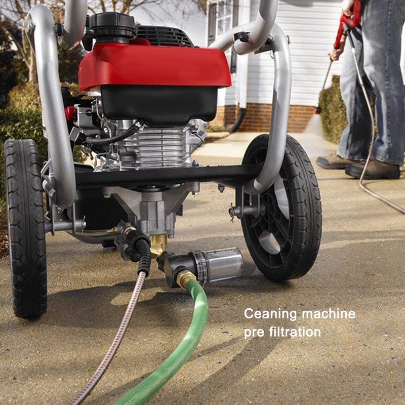 Garden Hose Inlet Filter 3/4 High Pressure Washer Water Sediment