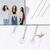 SUNSH Sun and Moon Best Friend Necklaces for 3 Women