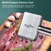 SUCCFLY Meat Tenderizer Stainless Steel, Heavy Duty Meat Hammer, Kitchen
