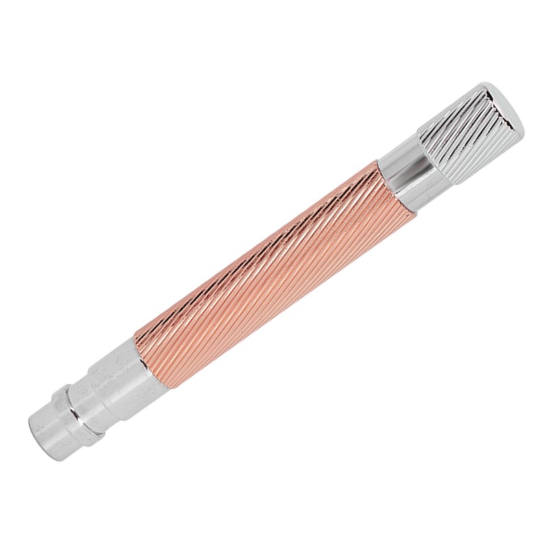 Safety Razor Handle Anti Slip Washable Reusable Metal Hand Shaver