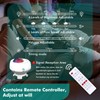 Sternenhimmel LED Projektor Kinder, Lampe Bluetooth Lautsprecher, Zimmer Deko Licht