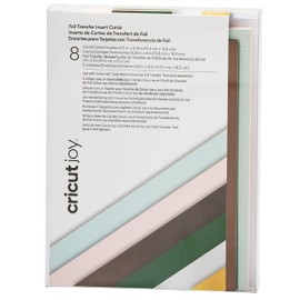 Cricut 2009211 Insert Forest, 11.4 cm x 15.9 cm, 8-pack use with Joy Card Mat & Foil Transfer Tool, Paper, A, 8 Count
