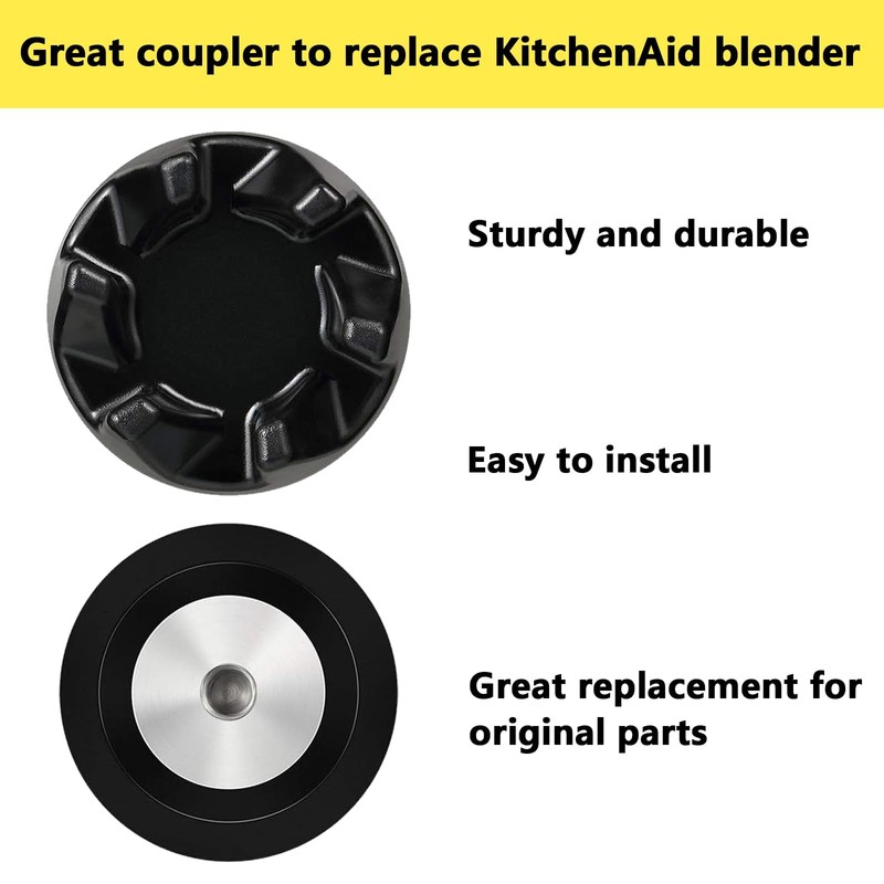 VZU 3x Coupling 9704230 Replacement Parts for KitchenAid Models KSB52,