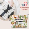 Germany Trip Gift Next Stop Germany Cosmetic Zipper Bag Germany