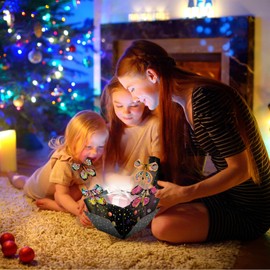 Surprise Box, Gift Box, Flying Butterfly Explosion Gift Box, Box Pop Up Gift Box for Christmas Party Decoration