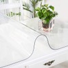 Clear Dining Room Table Protector Wood Wooden Furniture Desk Top