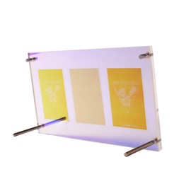 [UV Protection] Shield PRO 3-piece 3-Piece Sun Protection Trading Card Display Case, Screw-down Storage (Aurora)