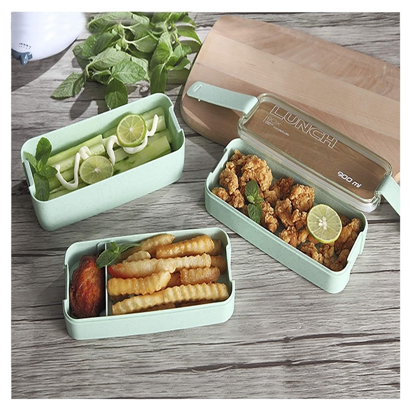 MONZO, Lunch Box 900 Ml LIBRE DE BPA, 3 Pisos,