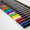 Shachihata Face Paint Marker, Brush Type, Black KFF-F-K