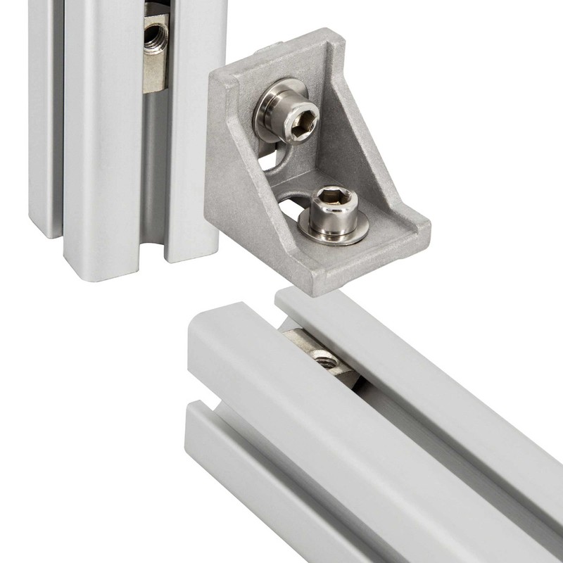 SCHMIDT systemprofile 10x Corner Brackets, M8 39 x 39 x