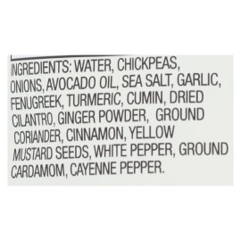 UD_A Dozen Cousins Ready to Eat 10 oz Trini Chickpea Curry for Case of 6-Deliciously Turned Tool