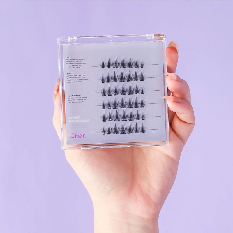 Char Cosmetics Sweet Moonbeam Cluster Lash 42pcs