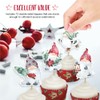 Christmas Gonk Cupcake Toppers