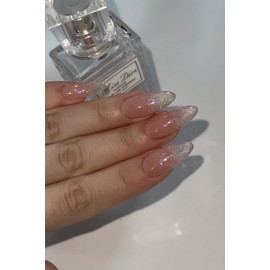[Highly recommended✨Real extension feeling] Clear artist nail tip - Round Square / [강추✨리얼연장느낌] 클리어 작가 네일팁 - 라운드스퀘어