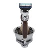 Men Manual Trimmer Kit Trimming Soap Bowl Stand Beard Brush