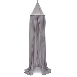 Bed Canopy for Children,Chiffon Mosqutio Net,Baby Indoor Outdoor Bed Canopy for Reading Room, Bed & Bedroom Decoration, (Grey)