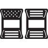 JeepTails USA American Flag Tail lamp Light Covers (LED) Compatible