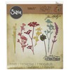 Sizzix Sizzi Thinlits Dies by Tim Holtz-Wildflowers, Other, Multi-Colour, 0.38x13.97x19.05
