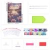 AIRDEA Pink Sunset River Acrylic Full Drill Diamond Painting Kits