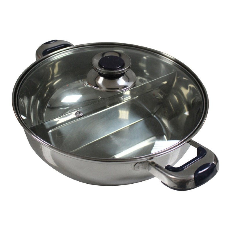 HCX 32 cm Shabu Shabu Dual Sided Hot Pot With
