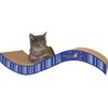 Imperial Cat Purrfect Stretch Scratch 'n Shape, Medium, Blue Stripe