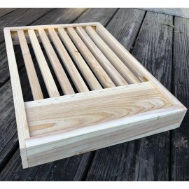 SteeleyBee Cypress 8 frame slatted rack for Langstroth bee hive