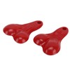 2Pcs RC Bumper Balls Bull Nuts Universal Zinc Alloy Hanging