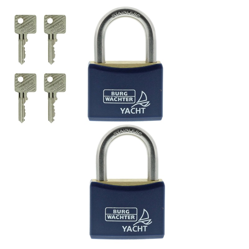 Burg-Wächter Padlock – Pack of 1, Duo 460 Ni 40 SB