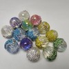 【B197】Mixes of six different fancy beads including square beads, round