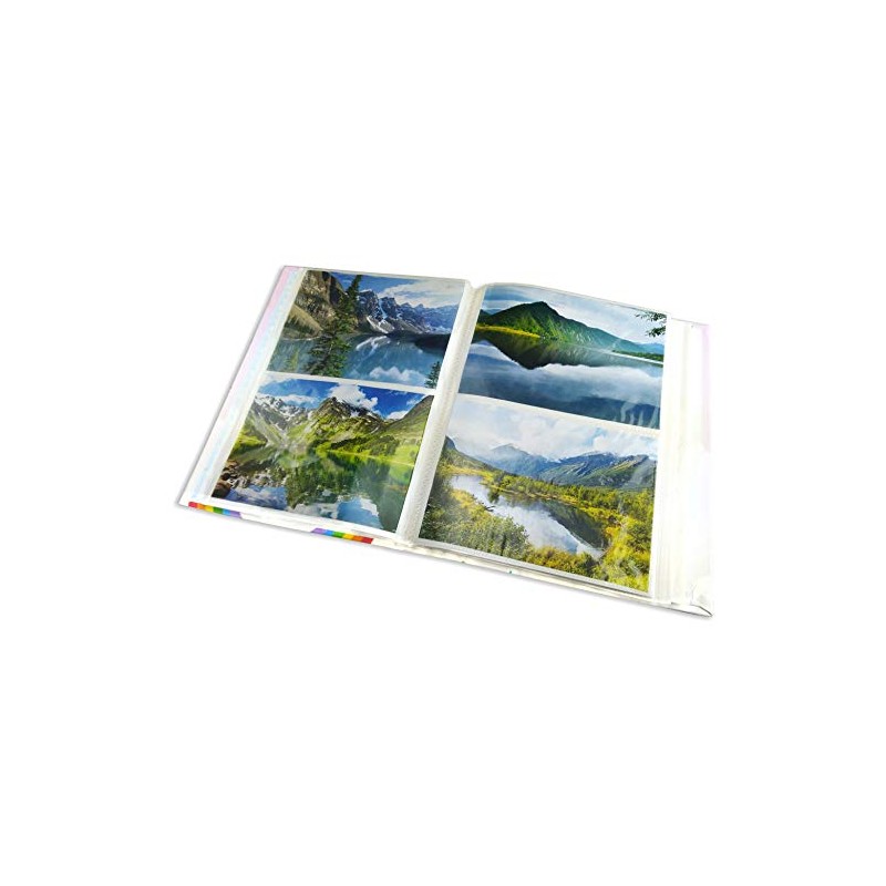 21 x 28 cm Photo Album with Pockets Hearts Design